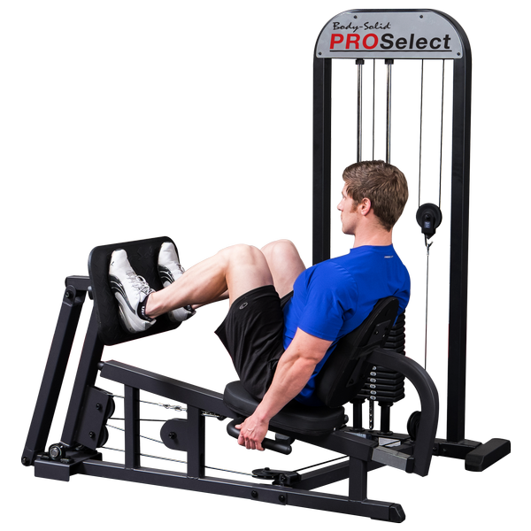 Body-Solid Pro Select Leg and Calf Press Machine  view in use | Fitness Experience