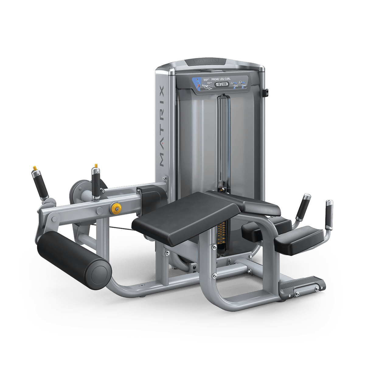 Matrix Fitness Ultra Prone Leg Curl side view | Fitness Experience
