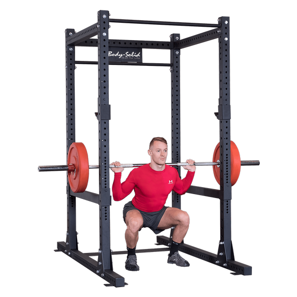 Body-Solid SPR1000 Commercial Power Rack full view | Fitness Experience 