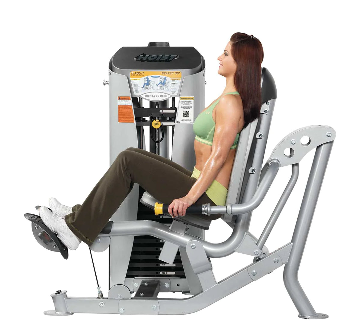Hoist Fitness RS-1101 Seated Dip side view | Fitness Experience