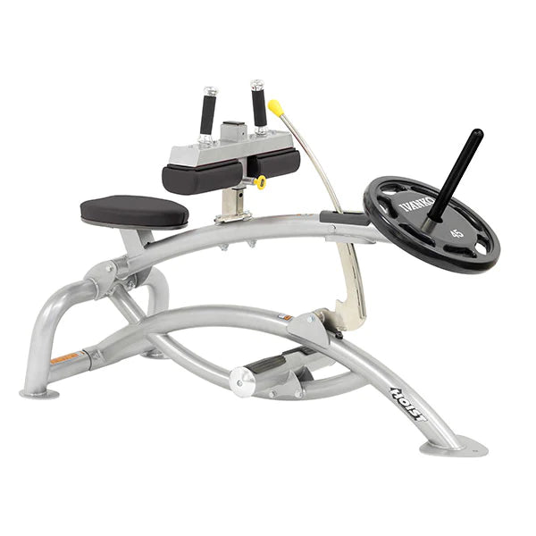 Hoist Fitness RPL-5363 Seated Calf Raise with black upholstery | Fitness Experience