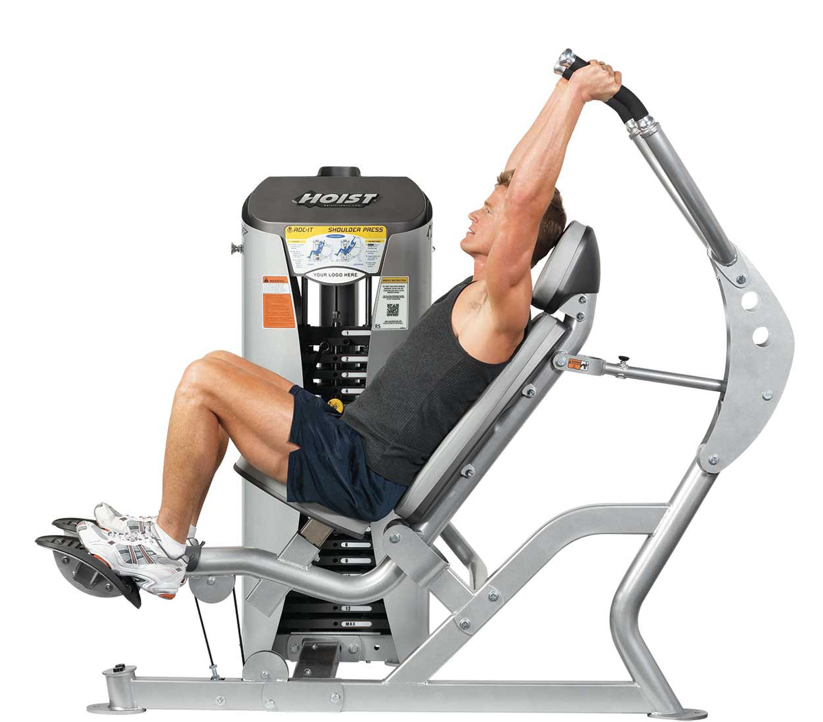 Hoist Fitness RS-1501 Shoulder Press side view | Fitness Experience