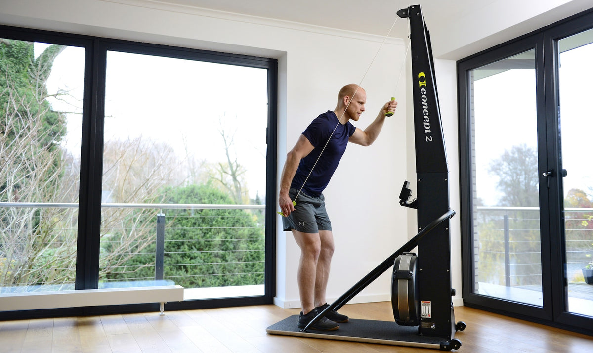 Concept 2 SkiErg view in use | Fitness Experience