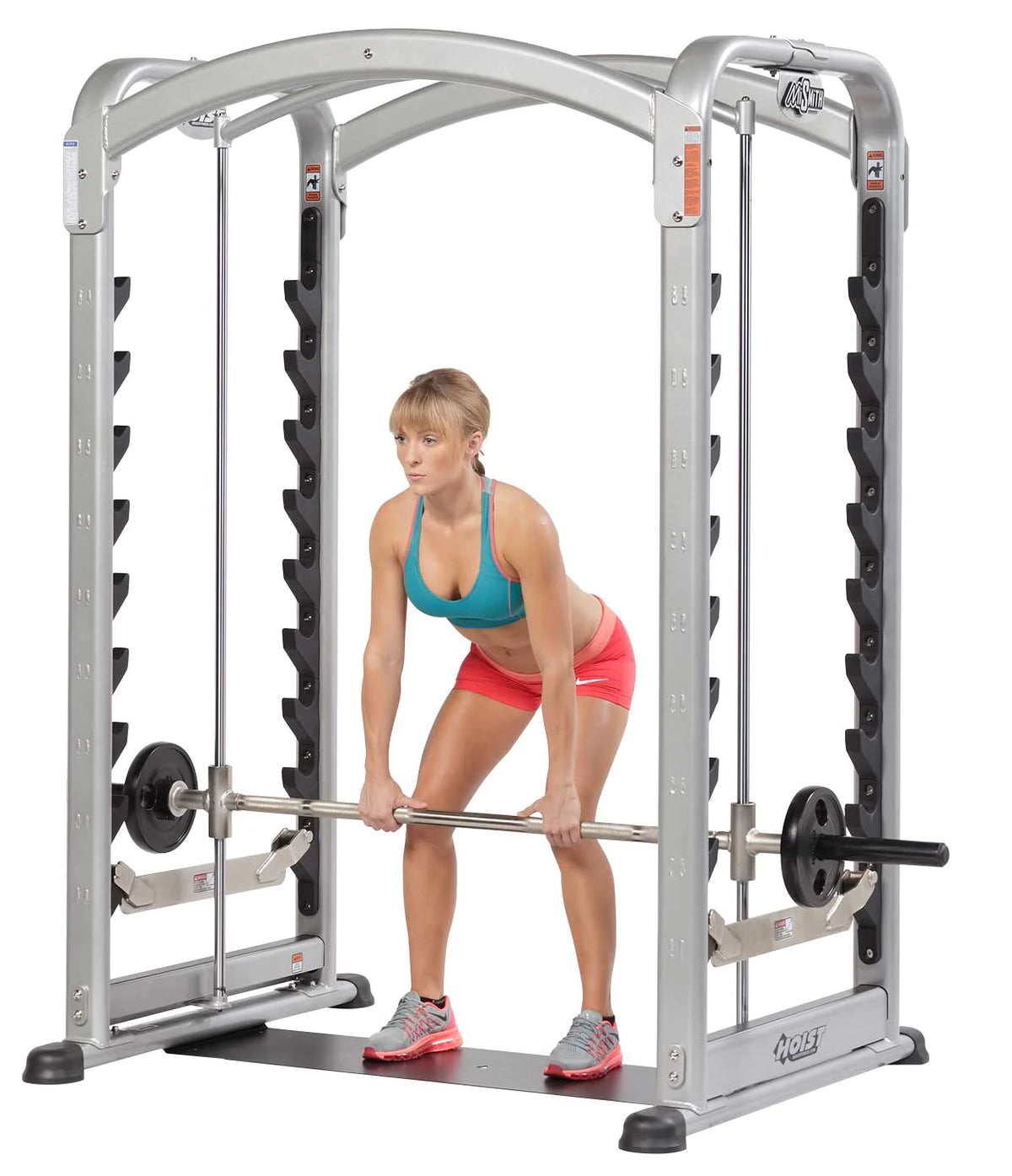 Hoist Fitness MiSmith Dual Action Smith view in use | Fitness Experience