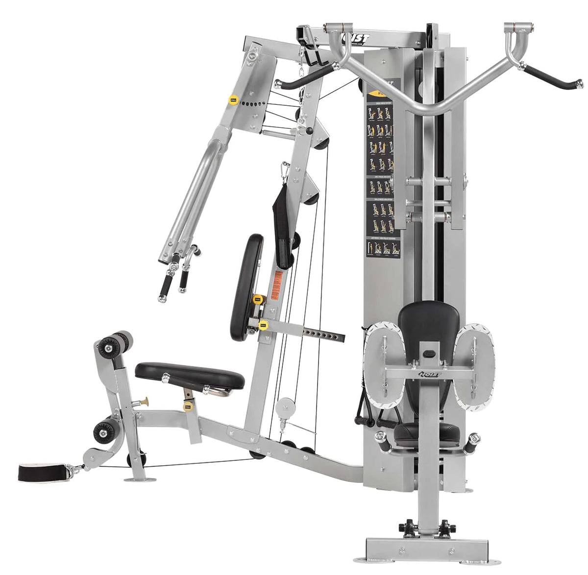  Submit Edit alt text Hoist Fitness H-2200 2 Stack Multi Gym full view | Fitness Experience