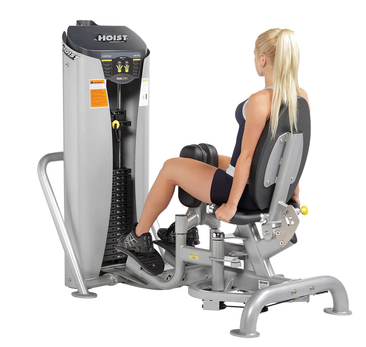 Hoist Fitness HDG-3800 Inner/Outer Thigh view of inner thigh exercise | Fitness Experience