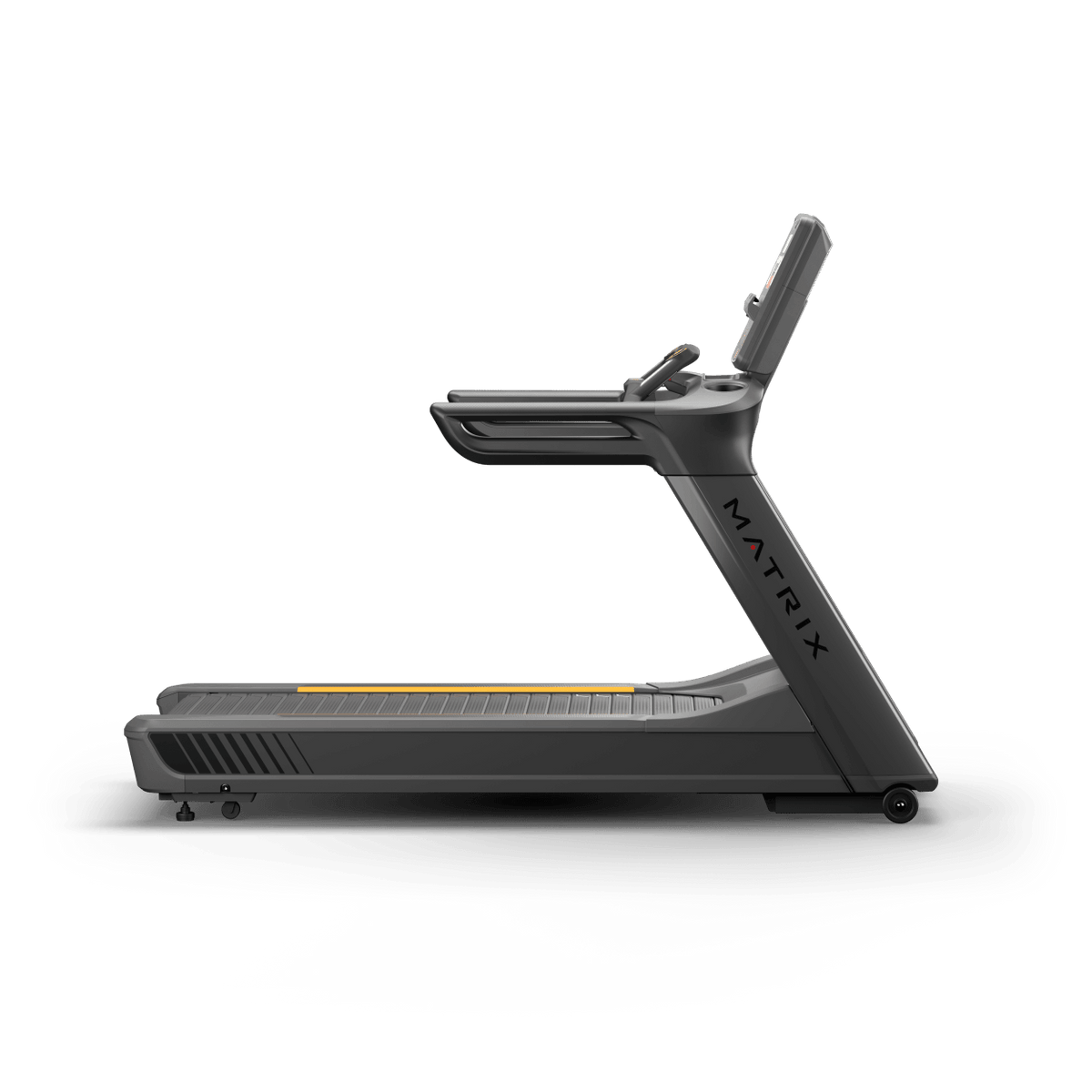 Matrix Fitness Performance Plus Treadmill with Premium LED Console side view | Fitness Experience