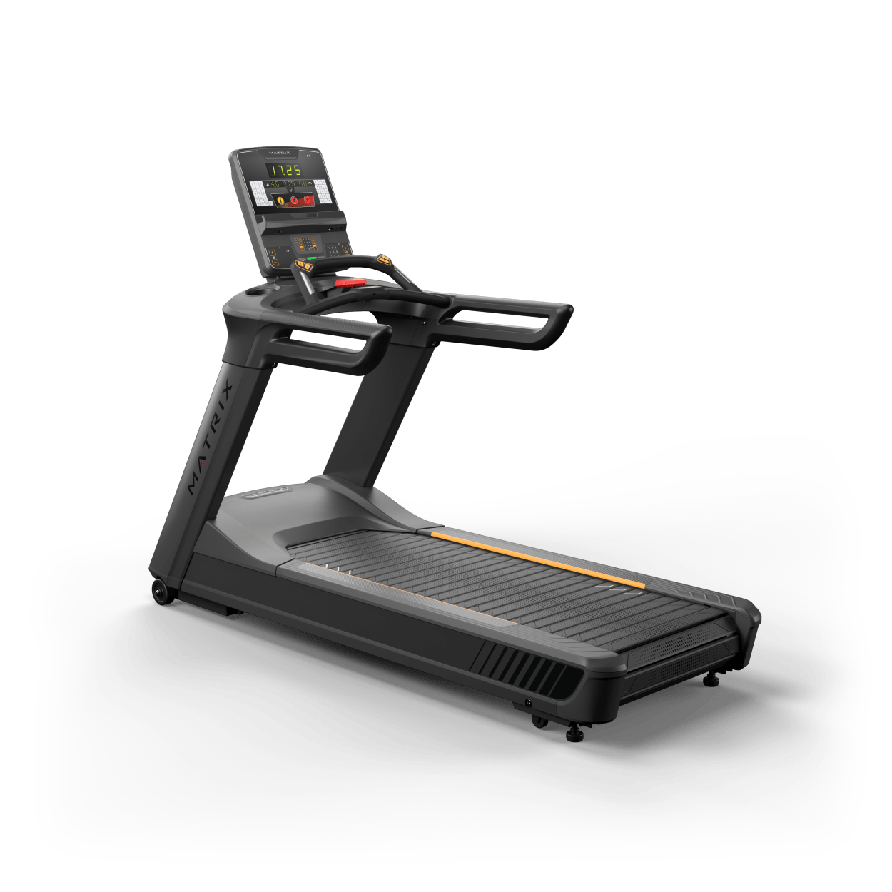 Matrix Fitness Performance Plus Treadmill with Group Training LED Console full view | Fitness Experience