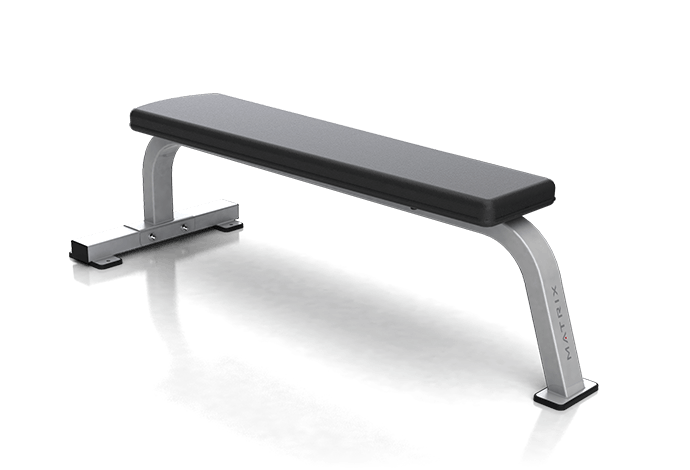Matrix Fitness G1 Flat Bench full view | Fitness Experience