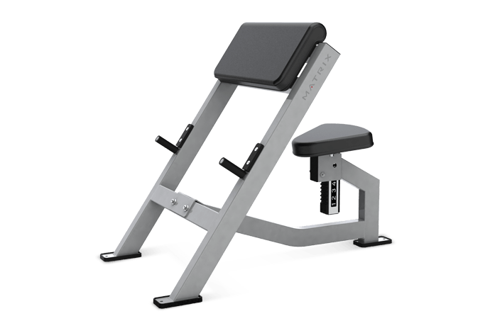 Matrix Fitness G1 Preacher Curl Bench | Fitness Experience