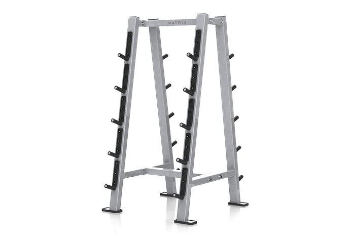 Matrix Fitness G1 Barbell Rack full view | Fitness Experience