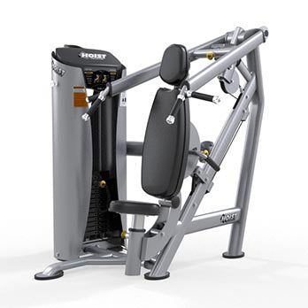 Hoist Fitness HDG-3300 Chest/Shoulder Press full view | Fitness Experience
