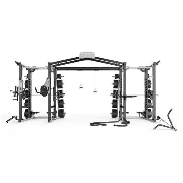 Matrix Fitness Magnum Double MEGA Rack | Fitness Experience - Fitness ...