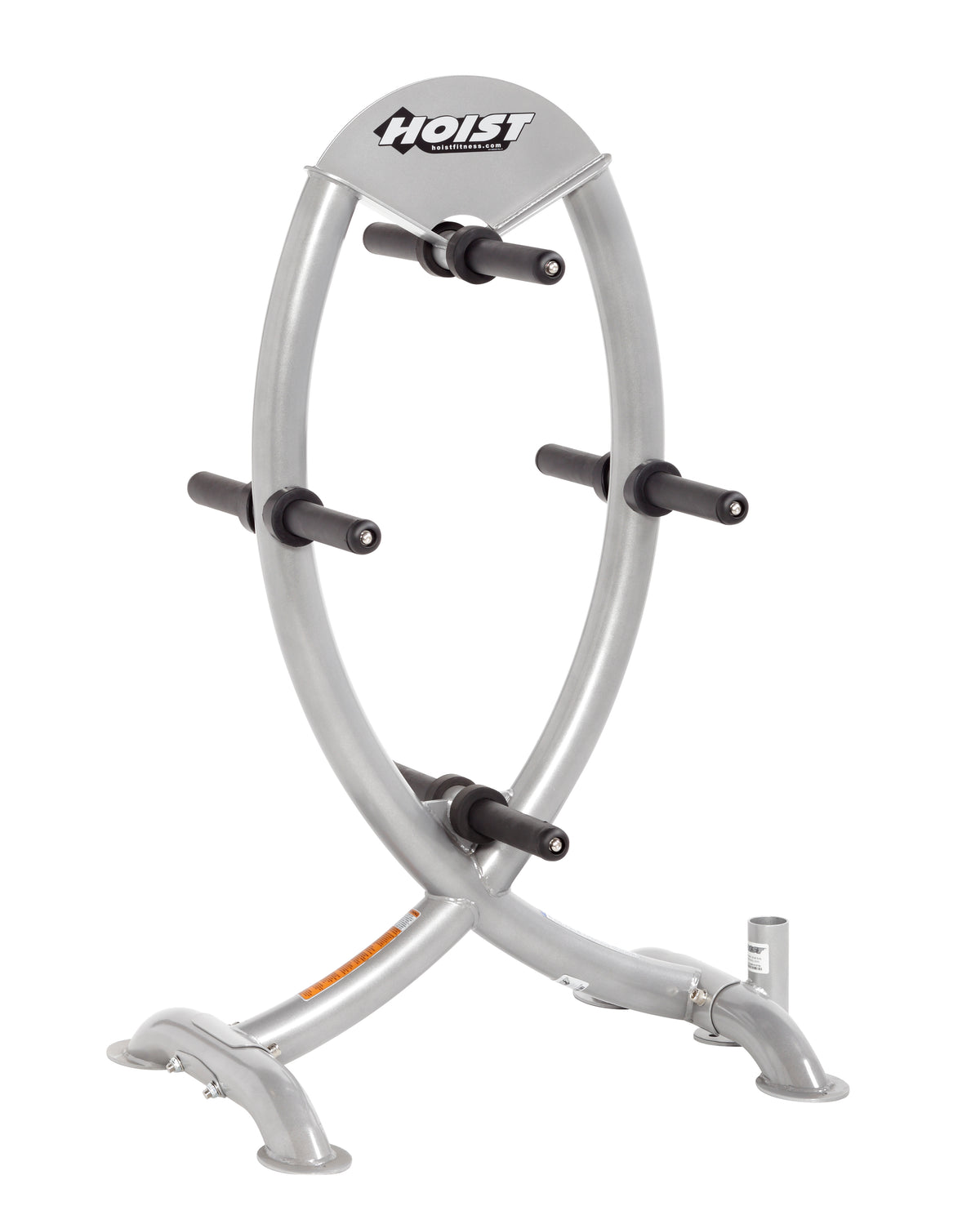 Hoist Fitness CF-3443 Olympic Plate Tree full view | Fitness Experience