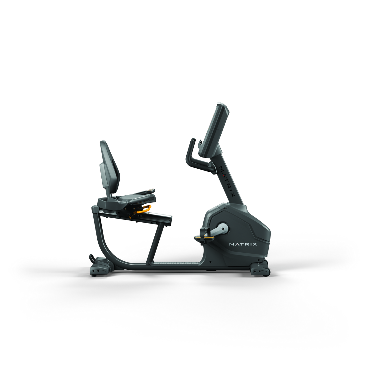 Matrix Fitness Endurance Recumbent Cycle side view | Fitness Experience