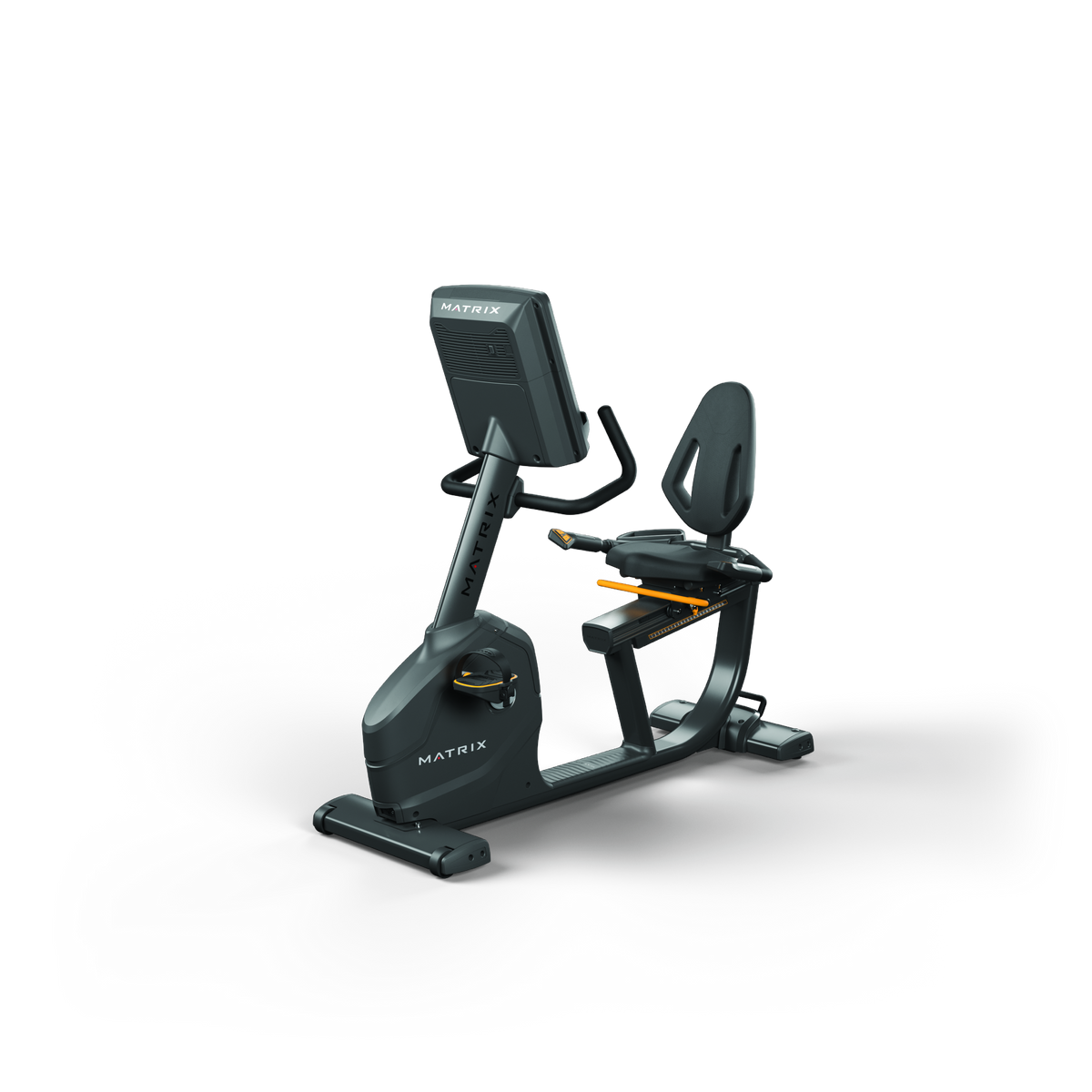 Matrix Fitness Endurance Recumbent Cycle  front view | Fitness Experience