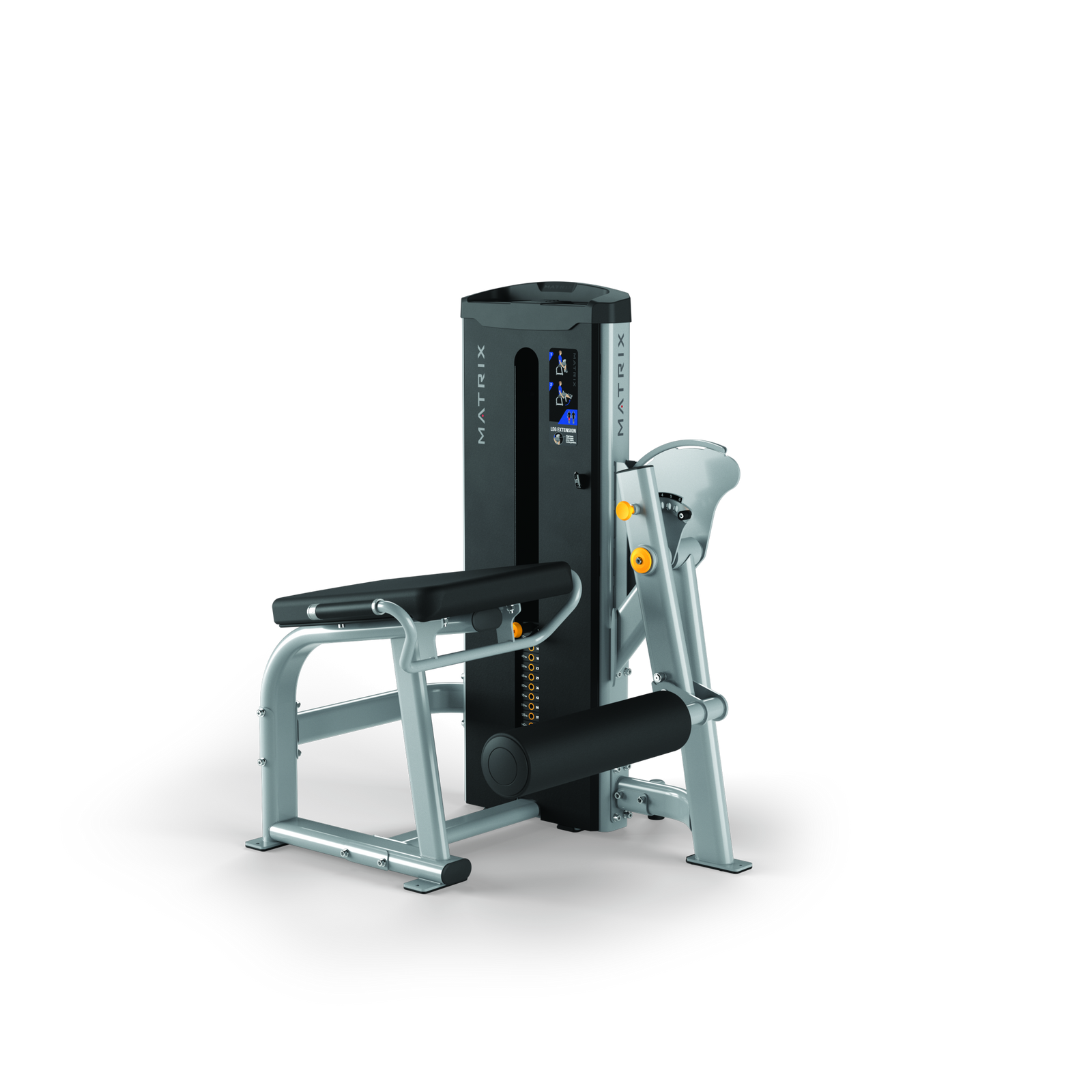 Matrix Fitness Go Leg Extension front view | Fitness Experience