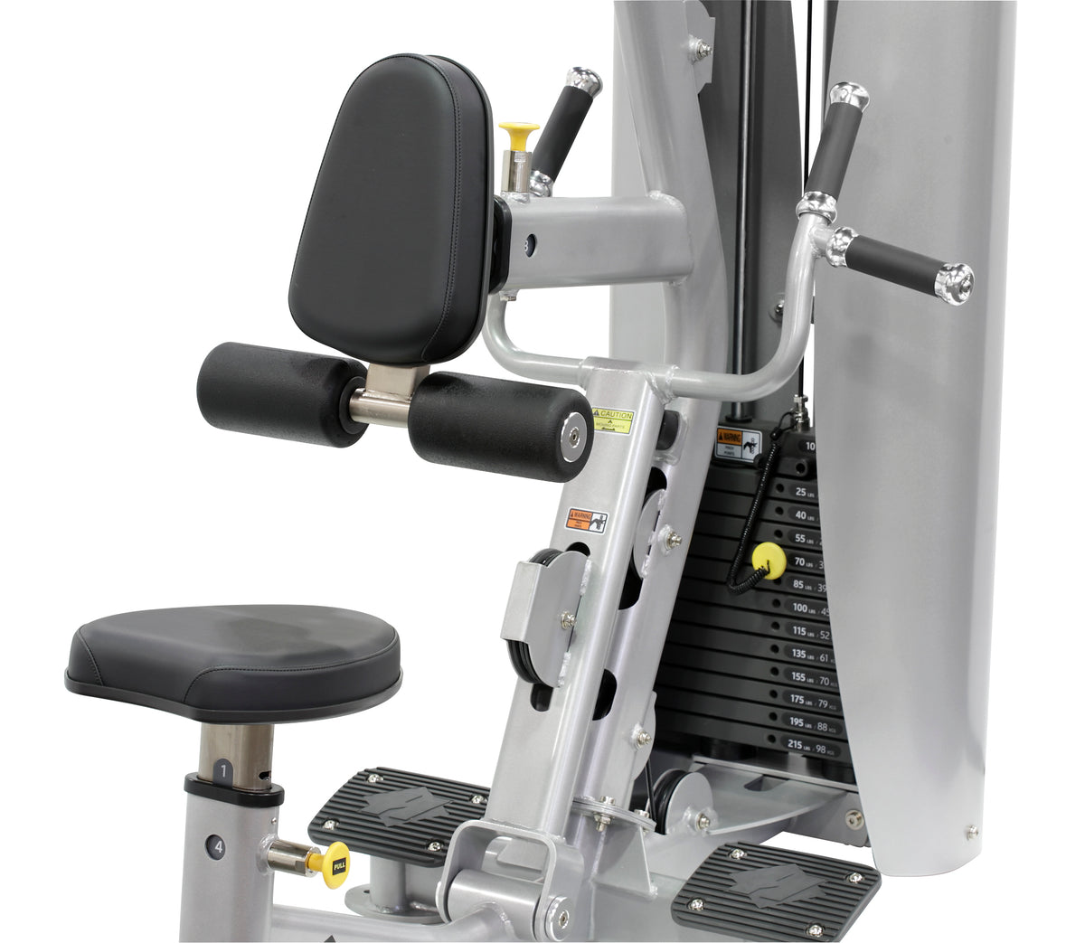 Hoist Fitness HDG-3200 Lat Pulldown/Mid Row view of mid row handles | Fitness Experience