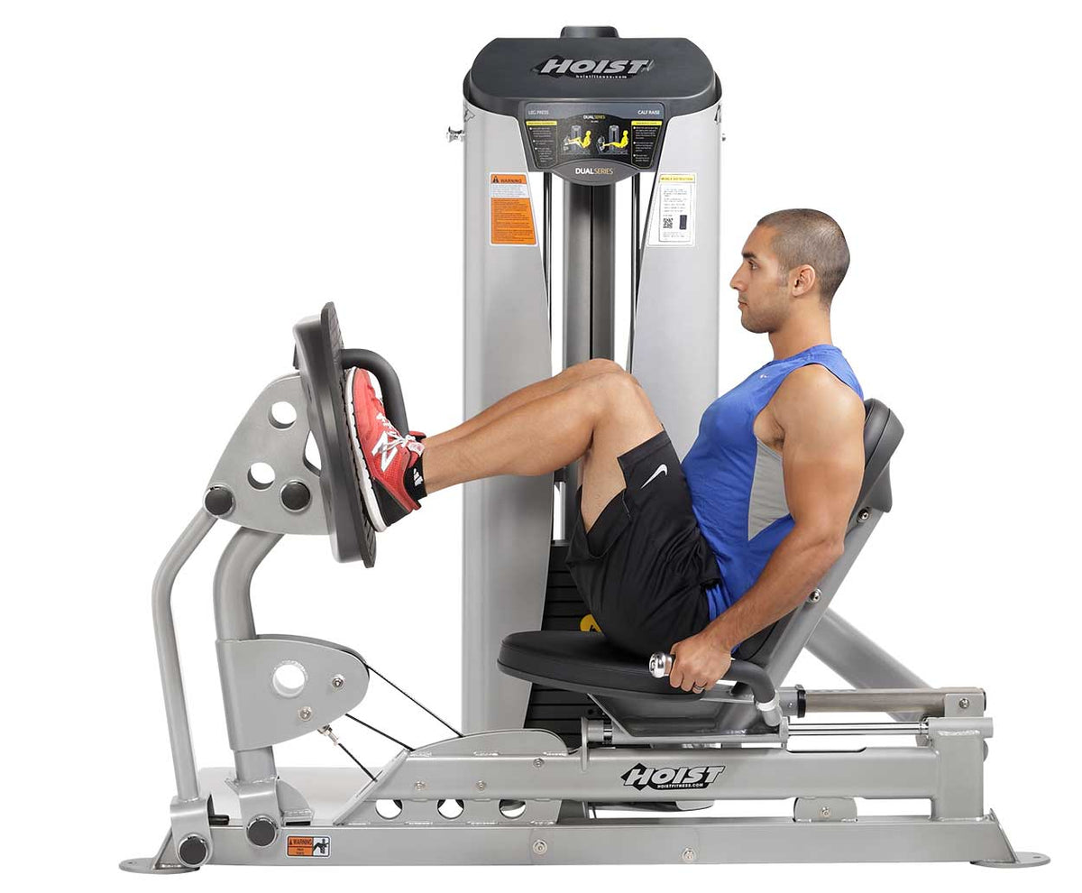 Hoist Fitness HD-3403 Leg Press/Calf Raise side view | Fitness Experience