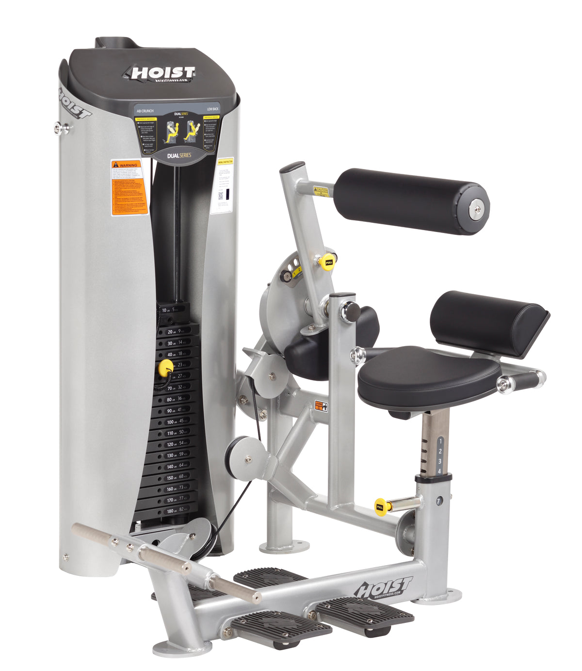 Hoist Fitness HD-3600 Ab Crunch/Low Back full view | Fitness Experience