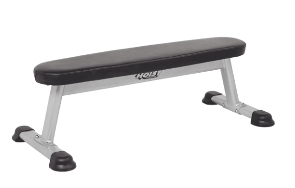 Hoist Fitness HF-5163 Flat Utility Bench full view | Fitness Experience