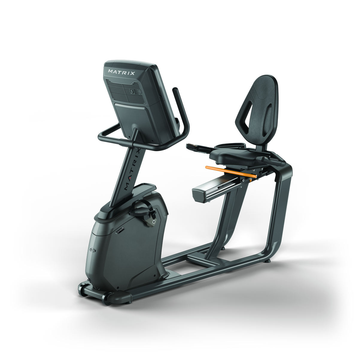 Matrix Fitness Lifestyle Recumbent Cycle front view | Fitness Experience