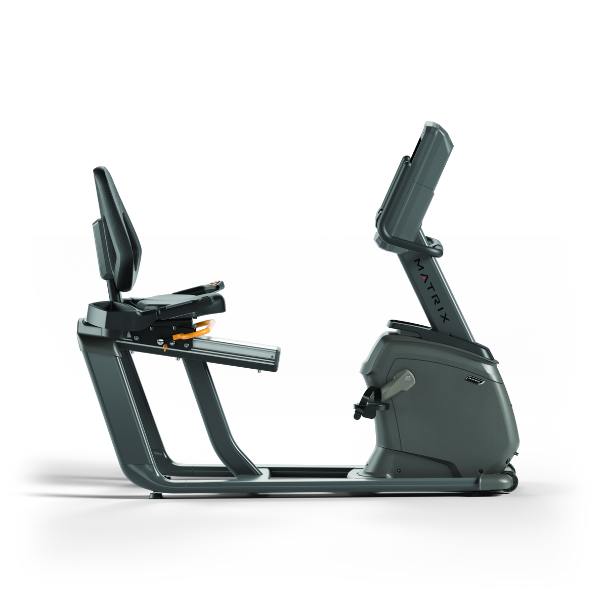 Matrix Fitness Lifestyle Recumbent Cycle side view | Fitness Experience