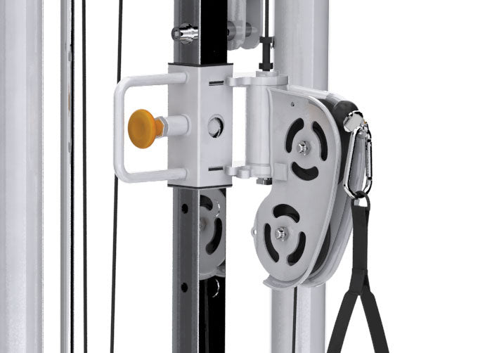 Matrix Fitness Aura Adjustable Pulley attachment view | Fitness Experience