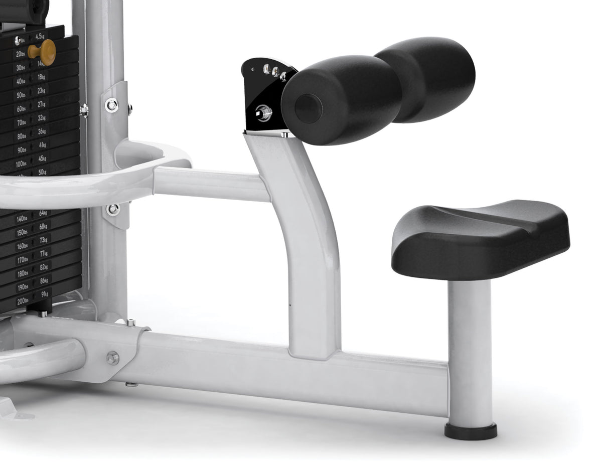 Matrix Fitness Aura 4-Stack Multi-Station seat view | Fitness Experience