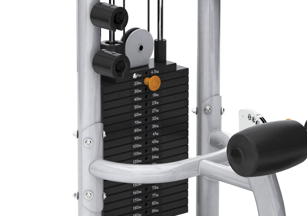 Row Machine Weight Stack Lat Pulldown Machine Weight Stack