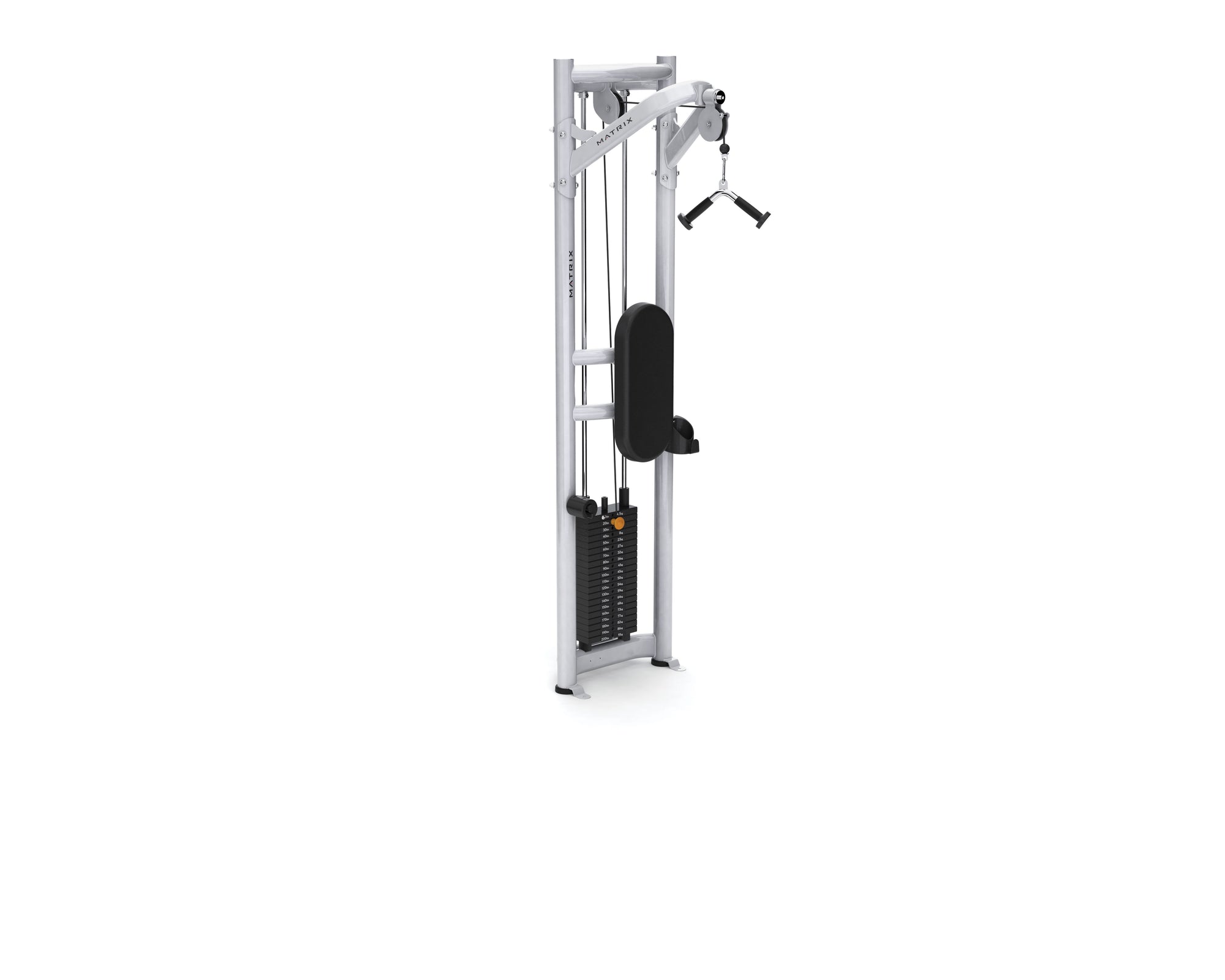 Matrix Fitness Aura Triceps Pressdown full view | Fitness Experience