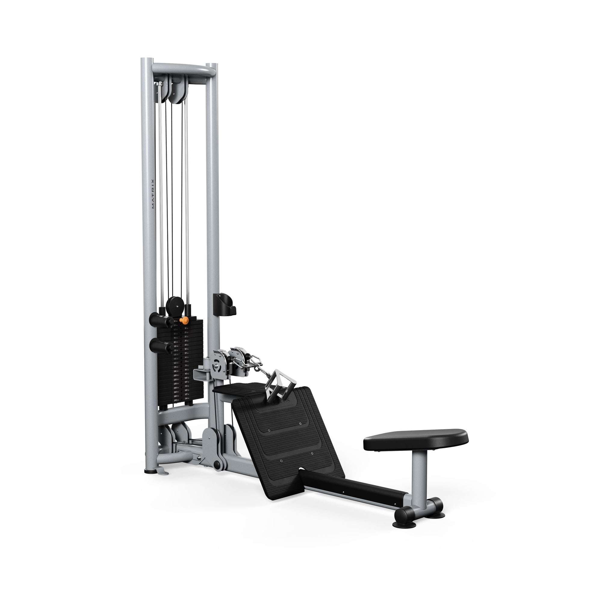 Matrix Fitness Aura Low Row full view | Fitness Experience