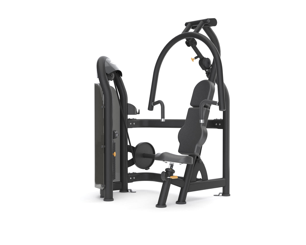 Matrix Fitness Aura Chest Press full view | Fitness Experience
