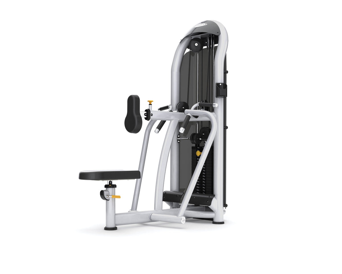 Matrix Fitness Aura Diverging Seated Row front view | Fitness Experience