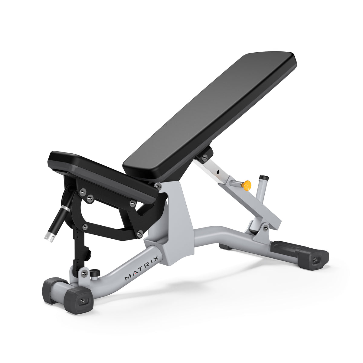 Matrix Fitness Magnum Multi-Adjustable Bench full view | Fitness Experience