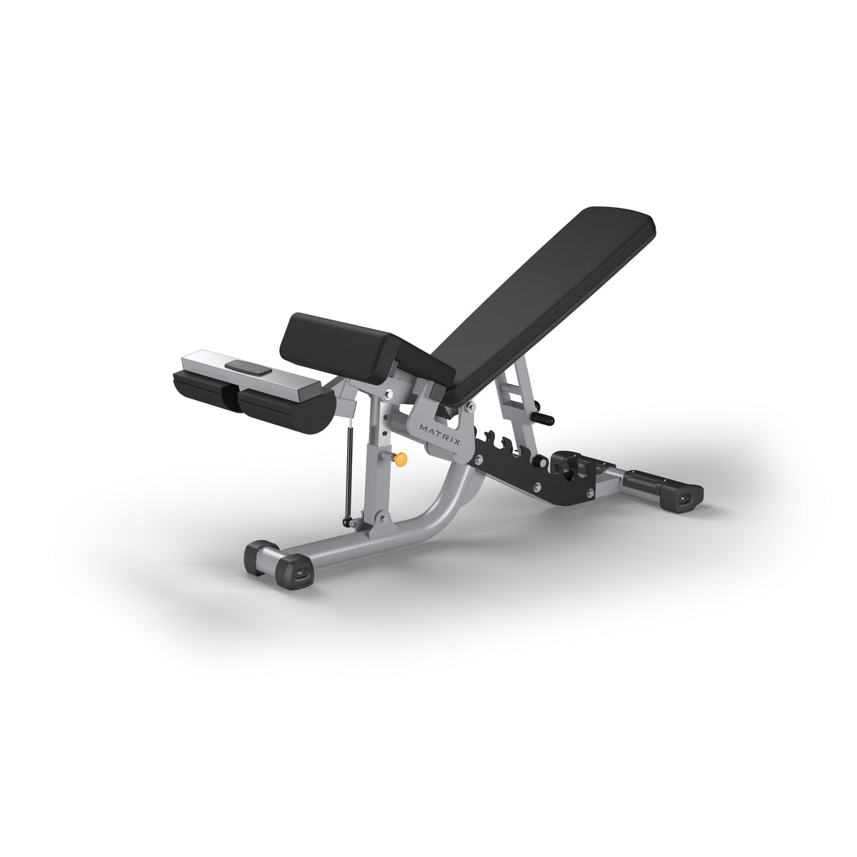 Matrix Fitness Multi-Adjustable Bench with Decline front view | Fitness Experience