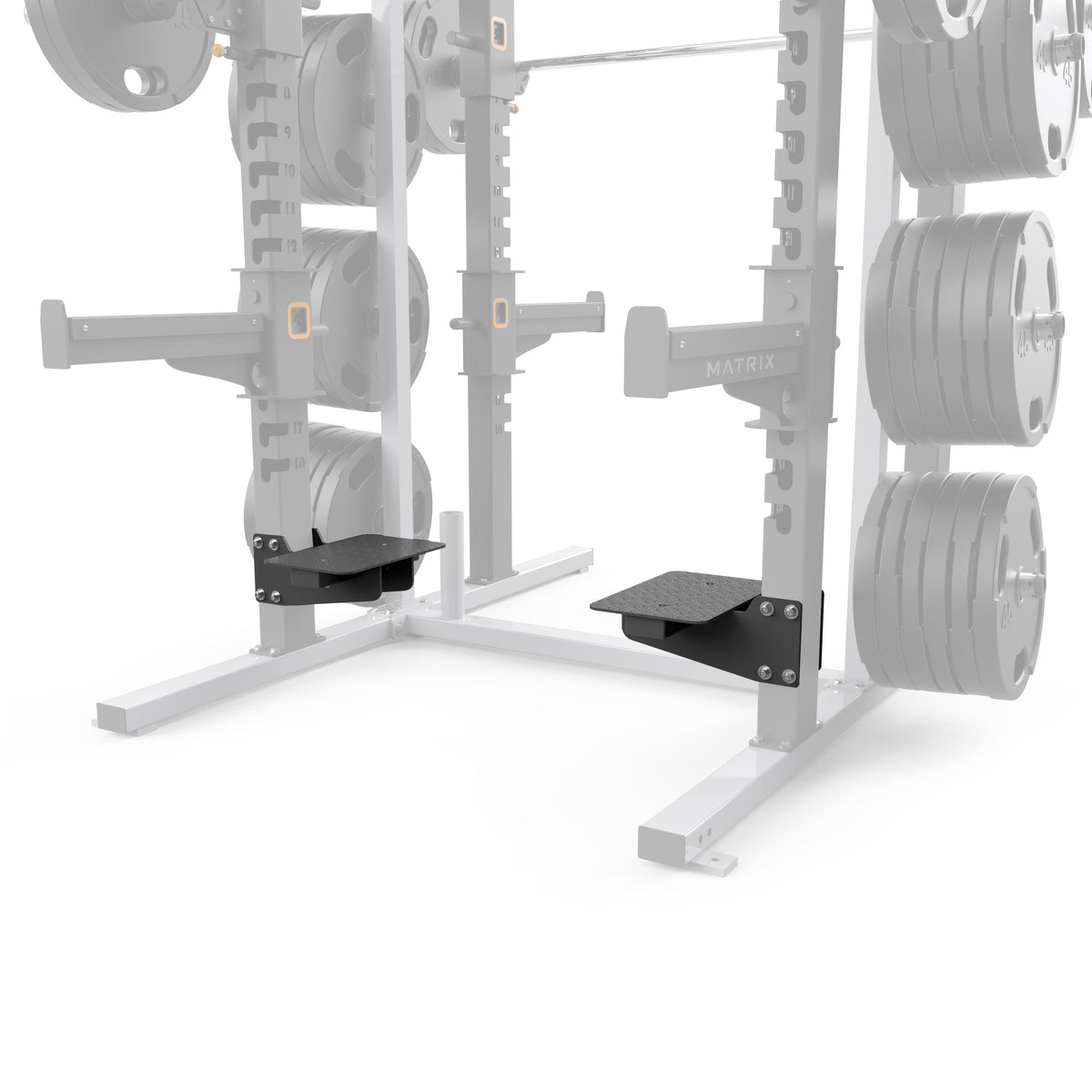 Matrix Fitness Magnum Bolt-on Spotter Stands | Fitness Experience