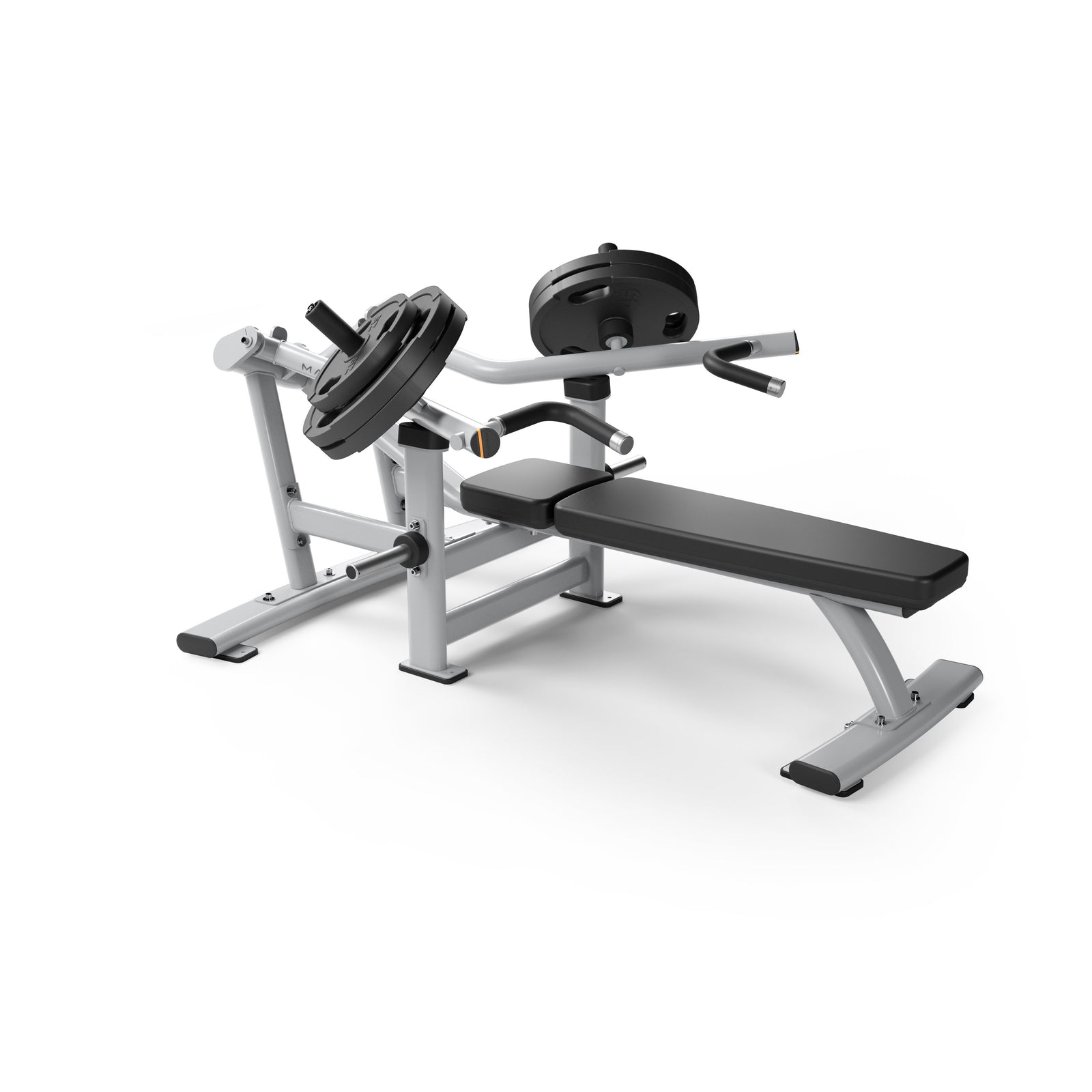 Matrix Fitness Magnum Supine Bench Press front view | Fitness Experience