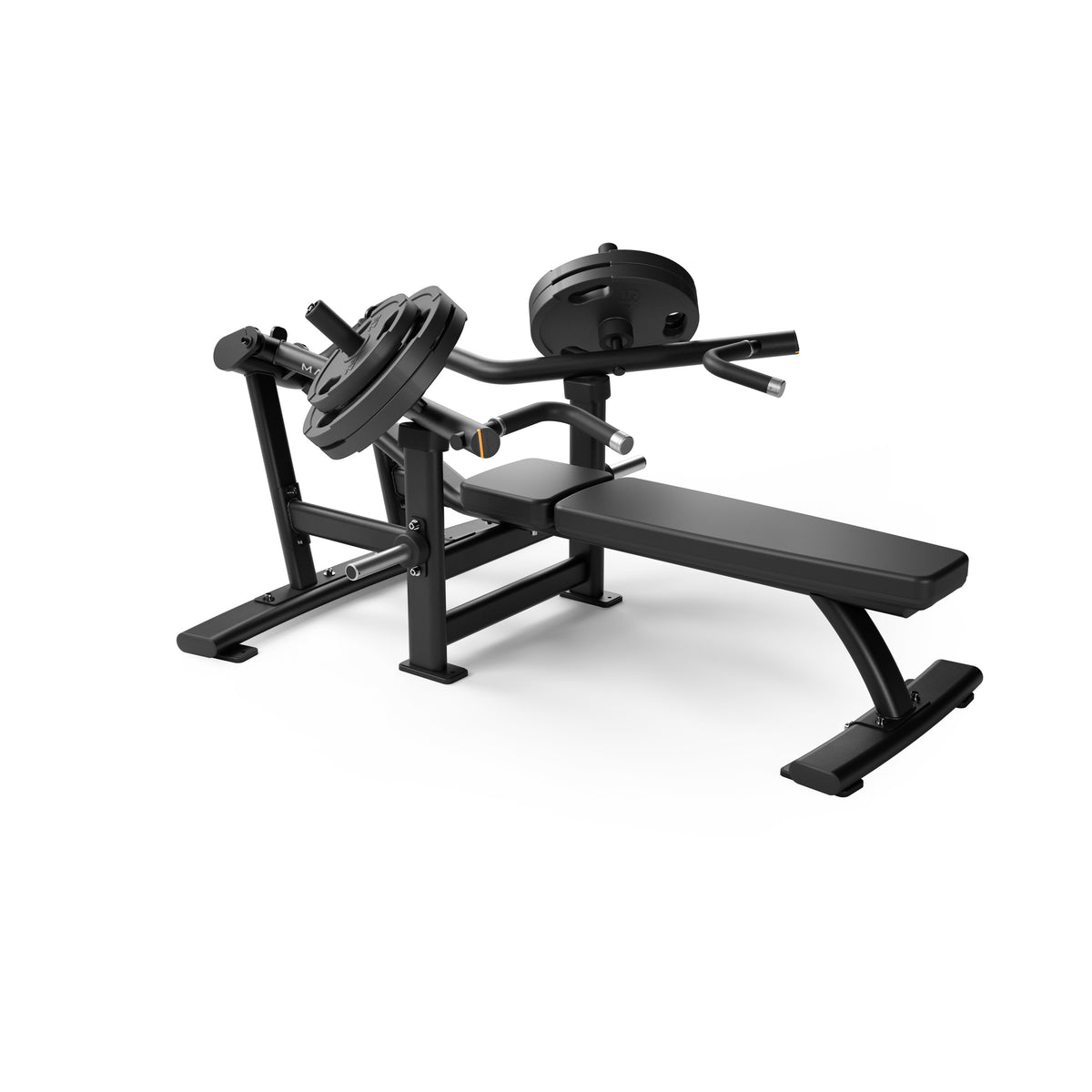 Matrix Fitness Magnum Supine Bench Press front view | Fitness Experience