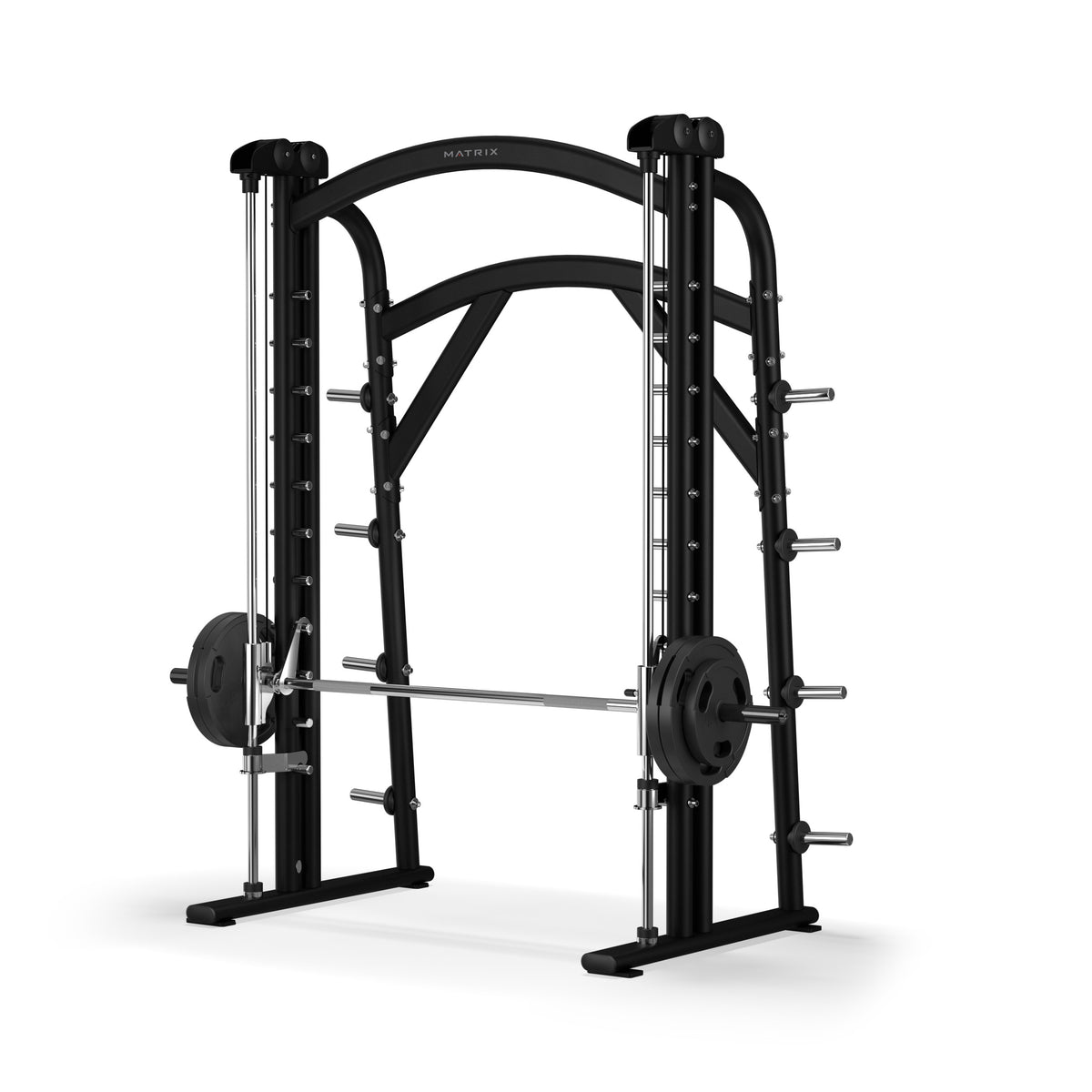 Matrix Fitness Magnum Smith Machine full view | Fitness Experience