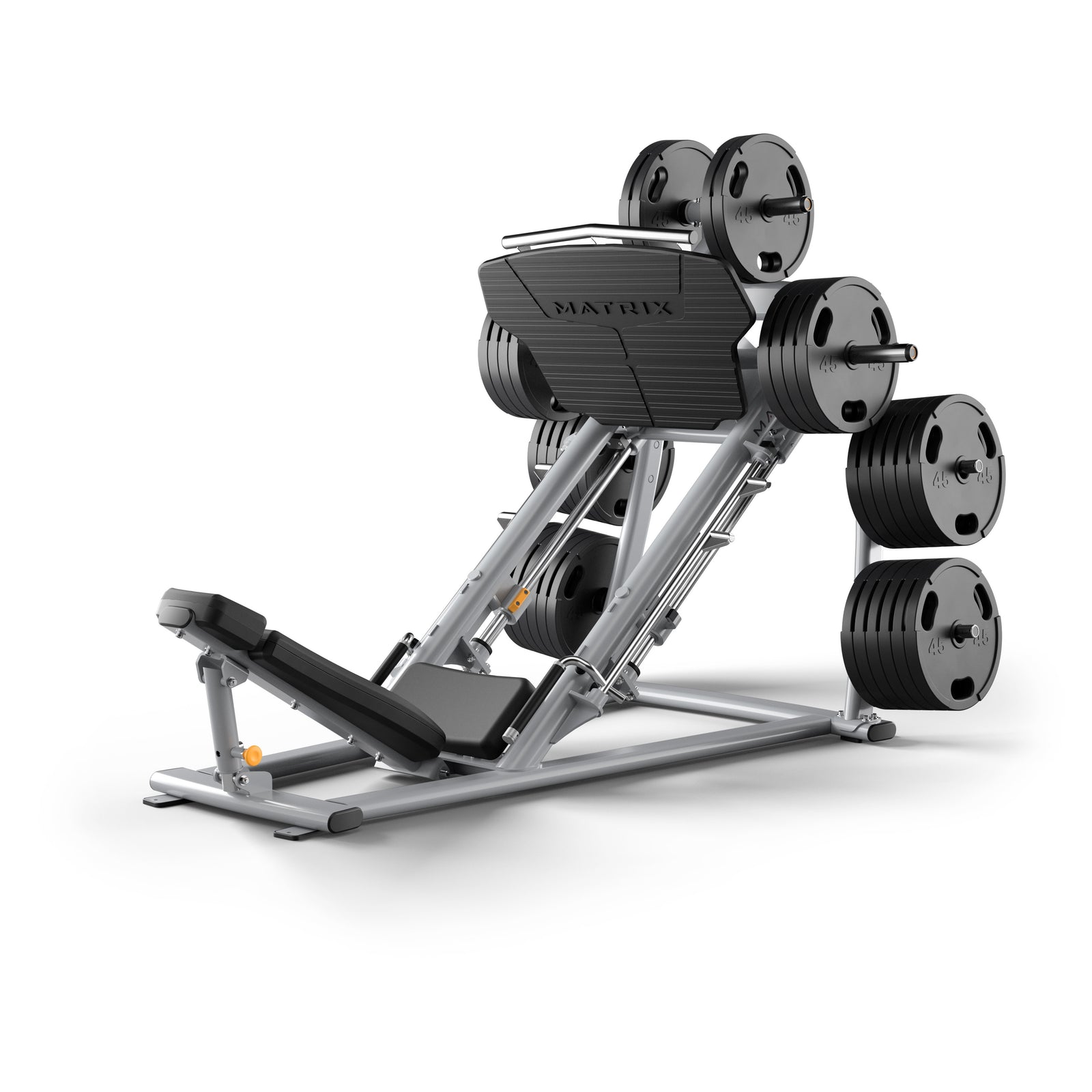 Matrix Fitness Magnum 45-Degree Leg Press front view | Fitness Experience