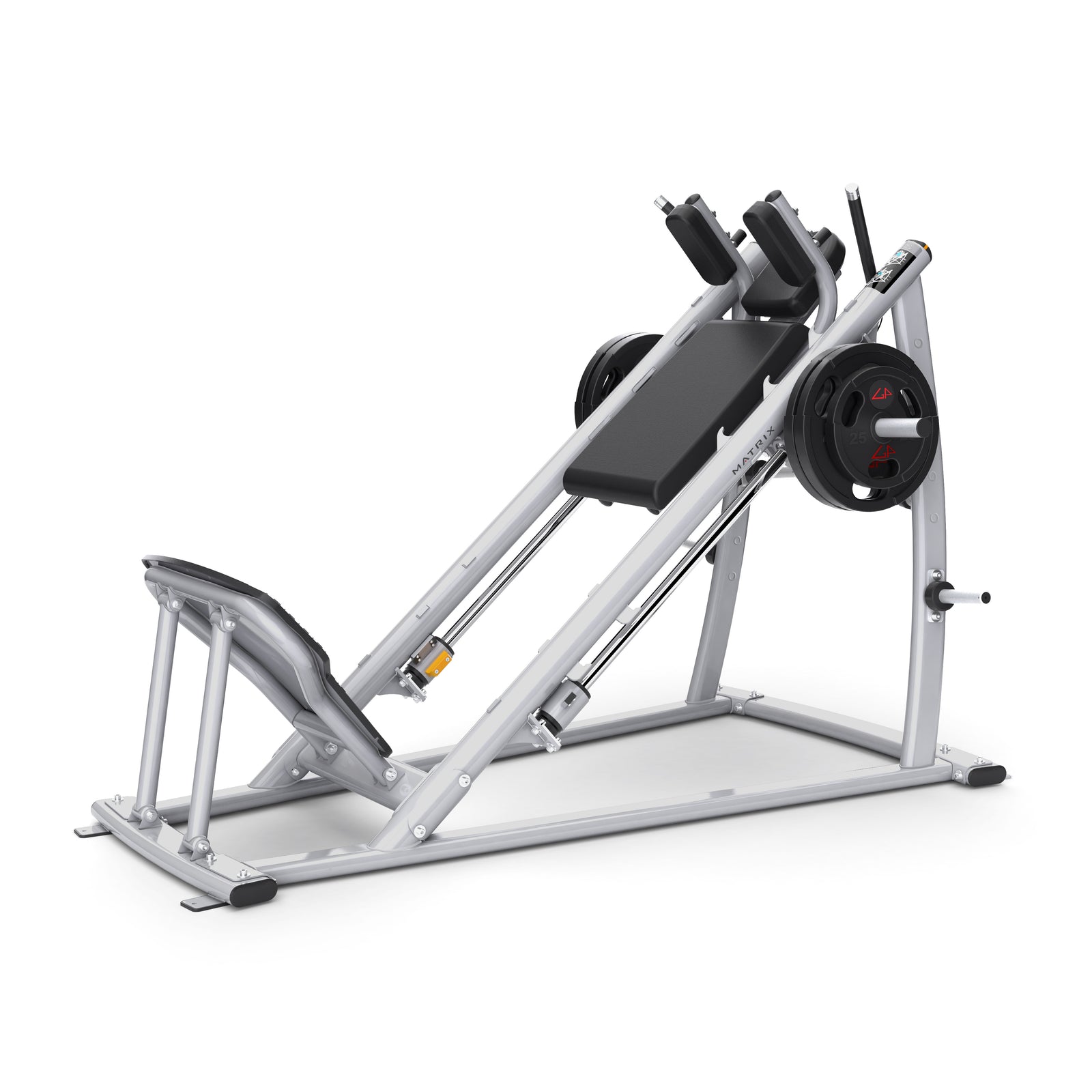Matrix Fitness Magnum Hack Squat full view | Fitness Experience
