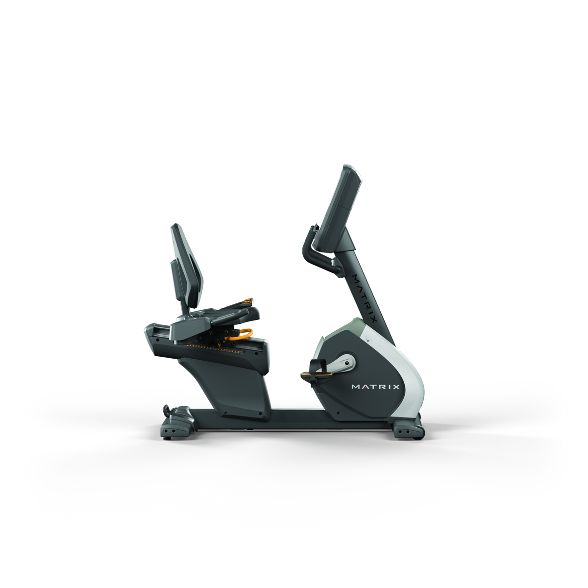Matrix Fitness Performance Recumbent Cycle side view | Fitness Experience