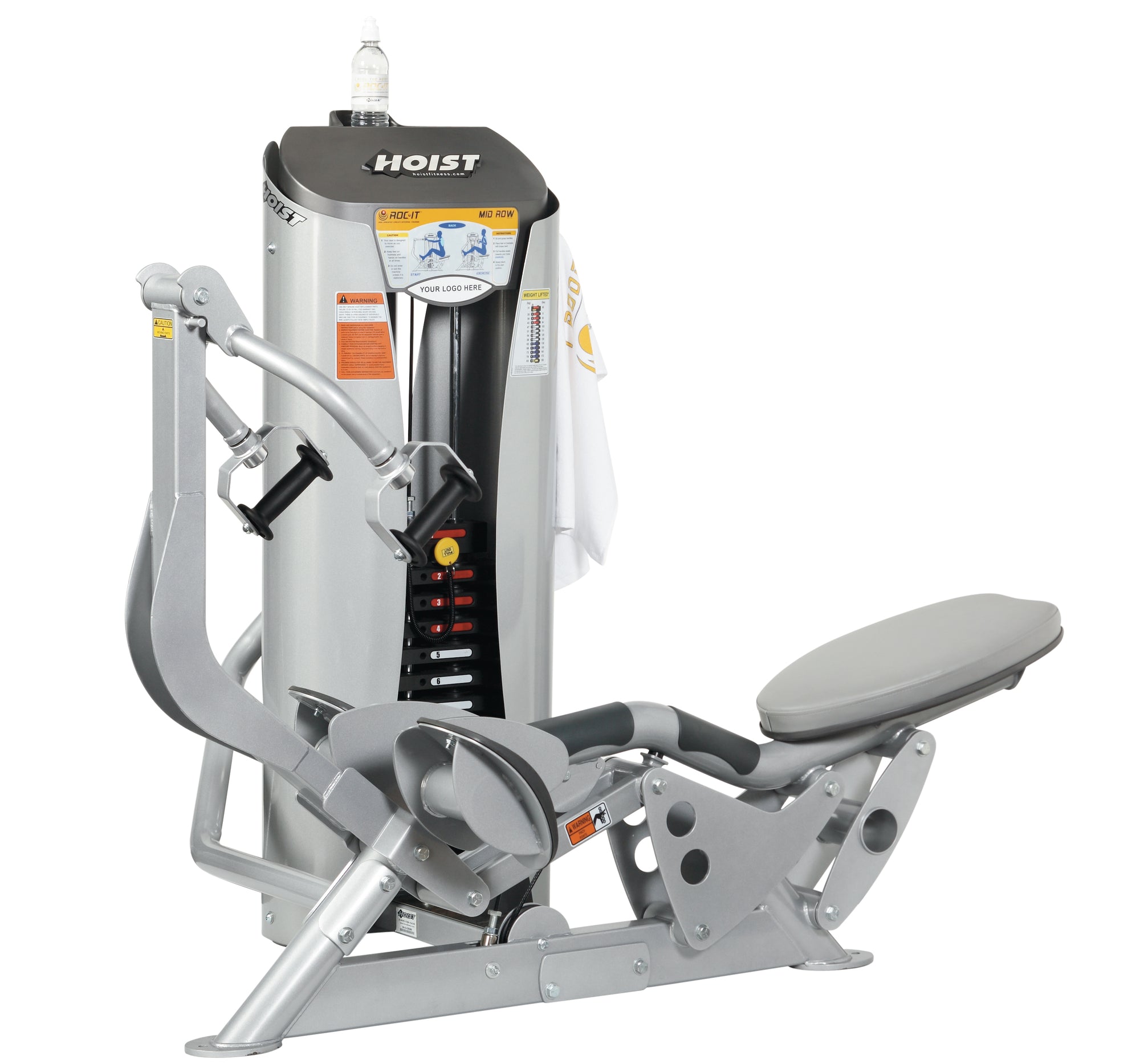 Hoist Fitness RS-1203 Seated Mid Row full view | Fitness Experience