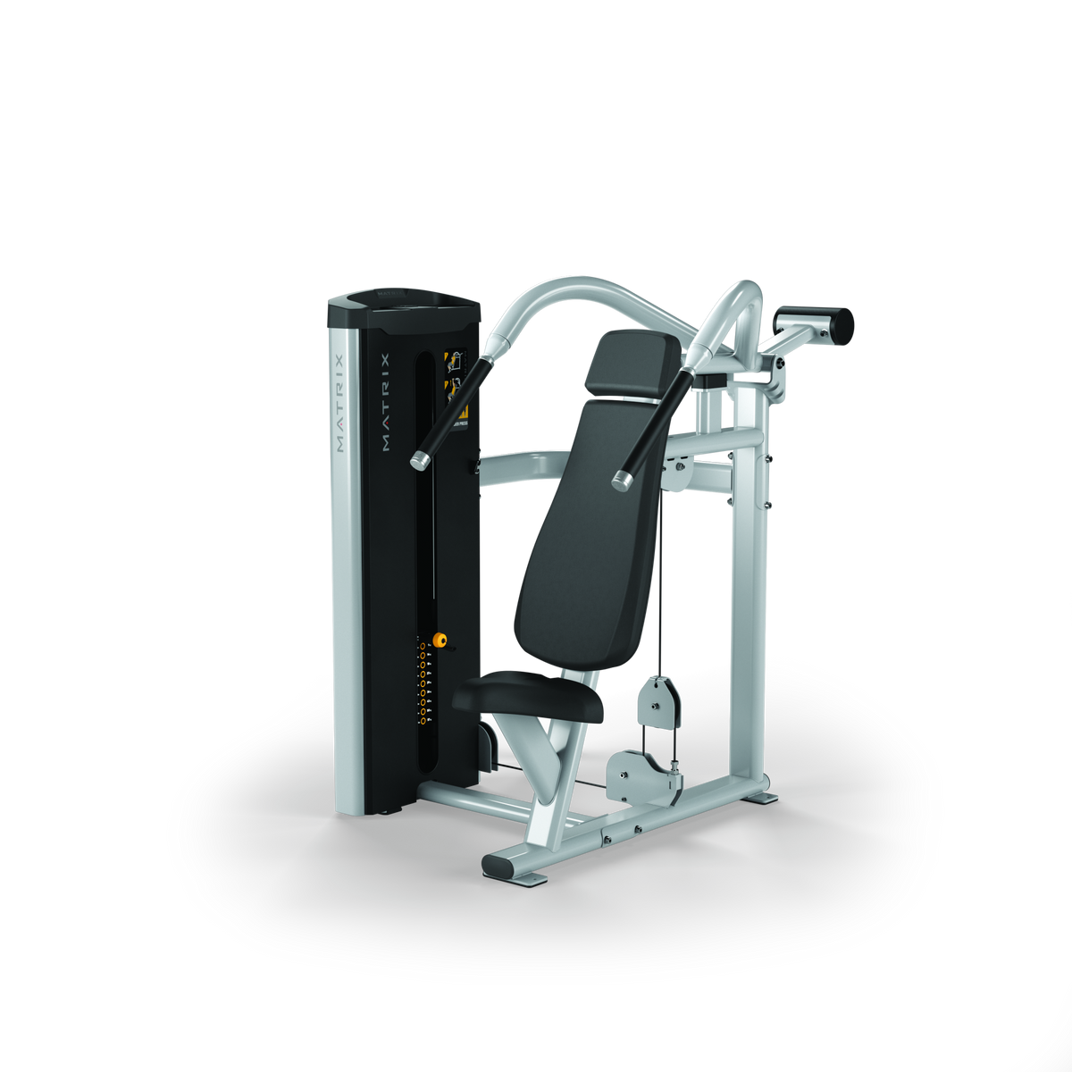 Matrix Fitness Go Series Shoulder Press full view | Fitness Experience