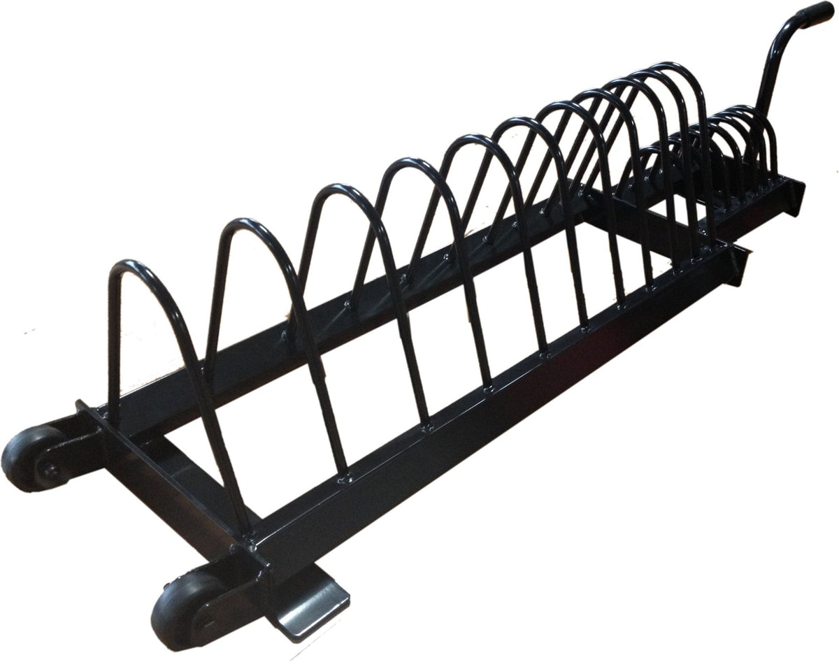 Ultimate Bumper Plate Rack with Transport Wheels - Fitness Experience
