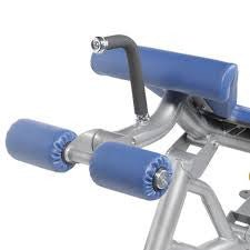 Hoist Fitness CF-3162 Super Flat/Decline Bench roller pad view | Fitness Experience