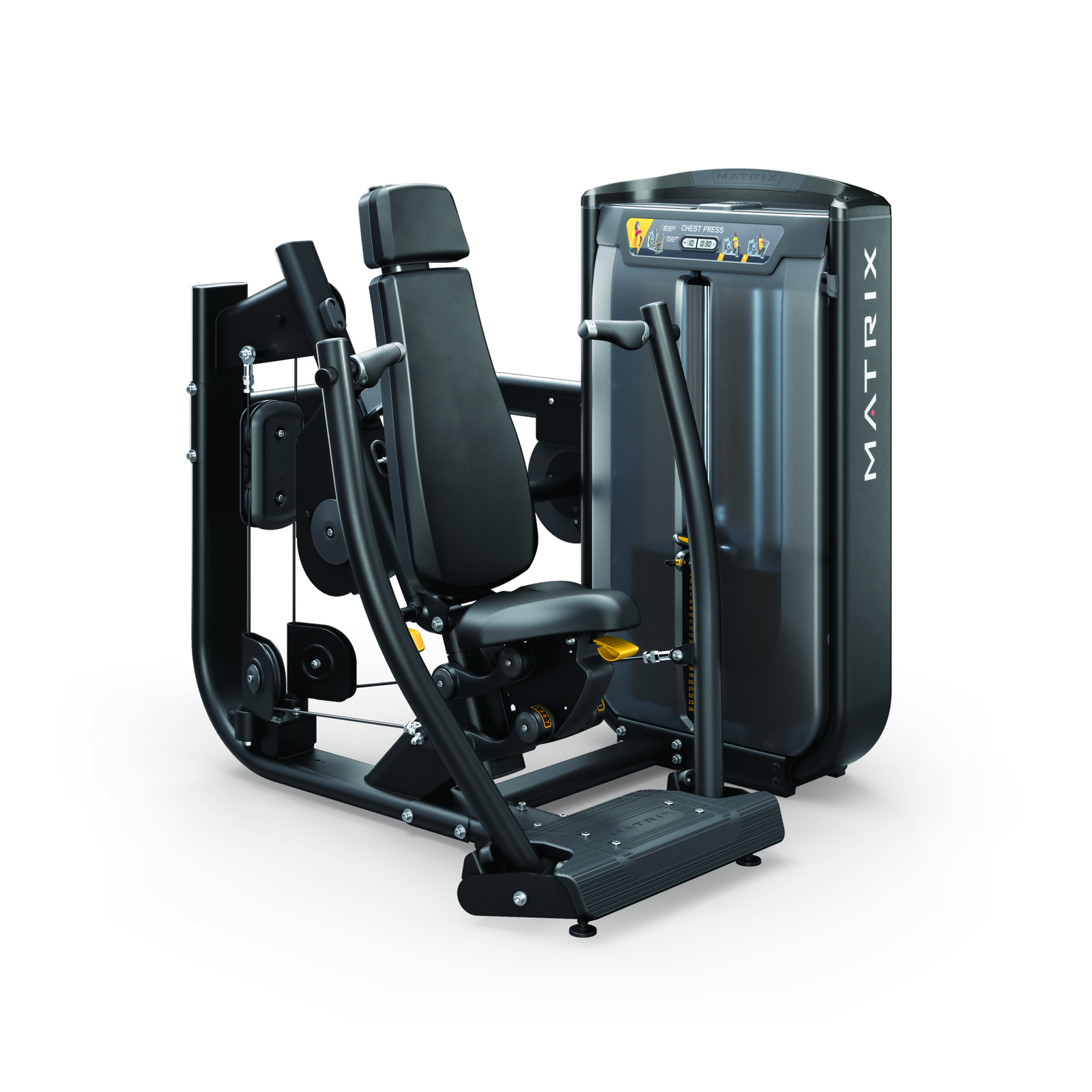 Matrix Fitness Ultra Converging Chest Press front view | Fitness Experience