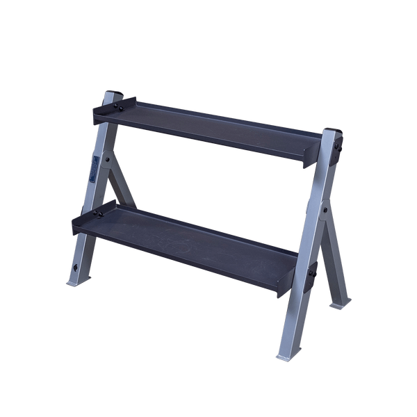 Body-Solid Dual Dumbbell &amp; Kettlebell Rack | Fitness Experience