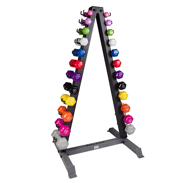 Body-Solid GDR24 12 Pair Dumbbell Rack | Fitness Experience